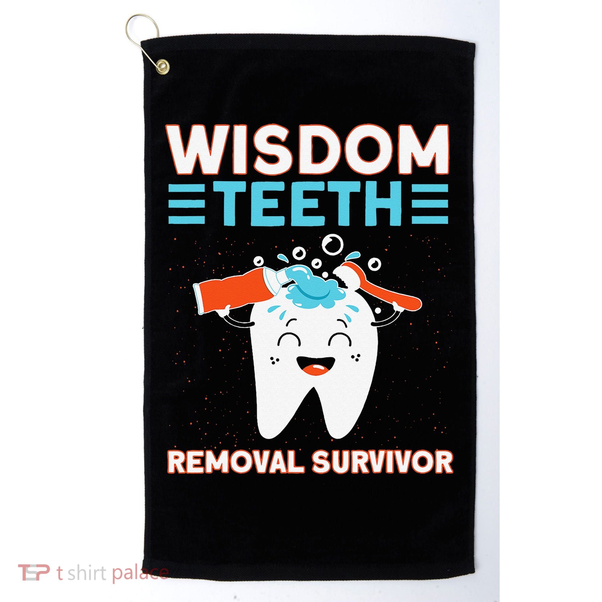 Wisdom Teeth Removal Survivor Patient Wisdom Tooth Golf Towel