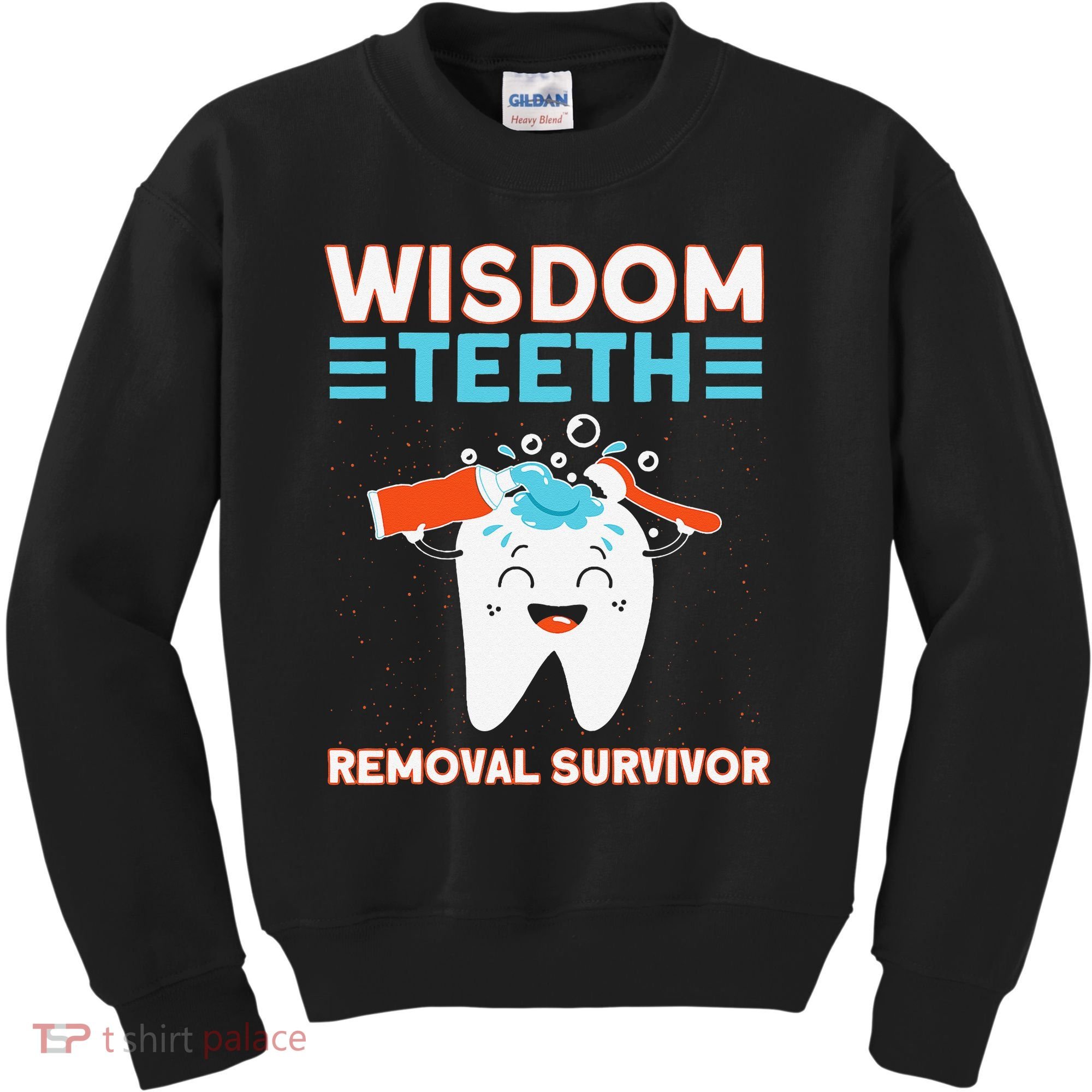 Wisdom Teeth Removal Survivor Patient Wisdom Tooth Kids Sweatshirt