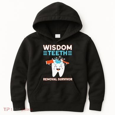 Wisdom Teeth Removal Survivor Patient Wisdom Tooth Kids Hoodie