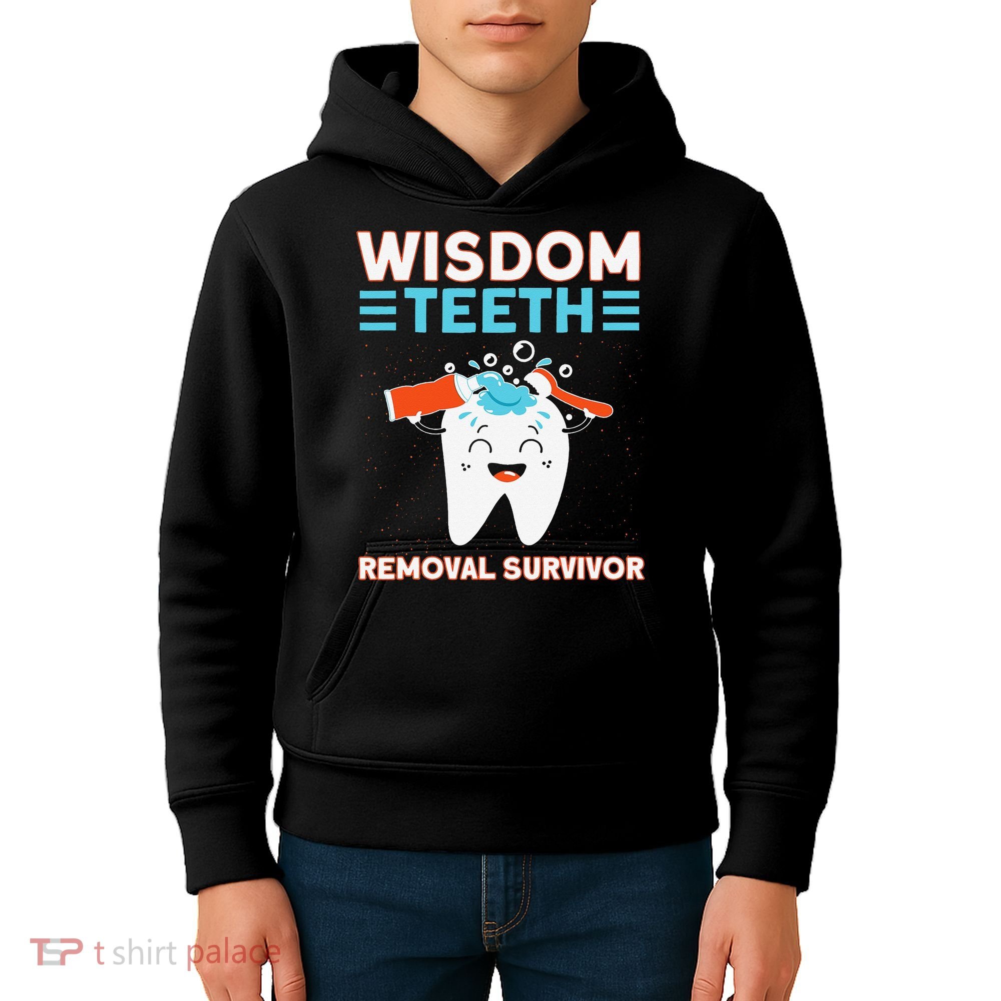 Wisdom Teeth Removal Survivor Patient Wisdom Tooth Kids Hoodie