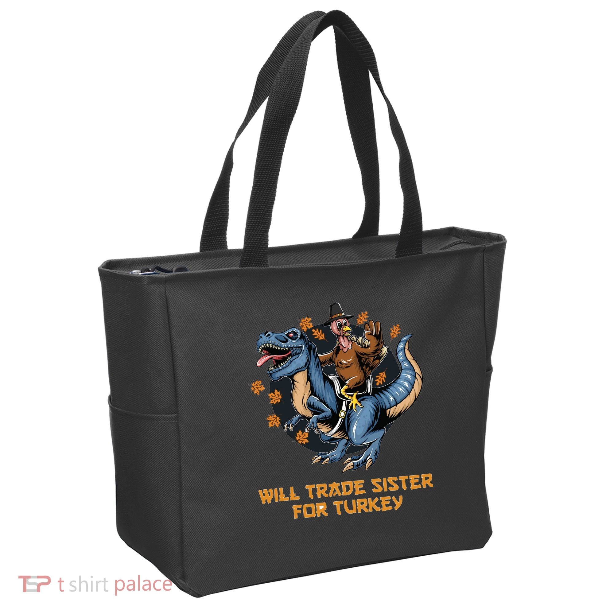 Will Trade Sister For Turkey Thanksgiving Tote Bag