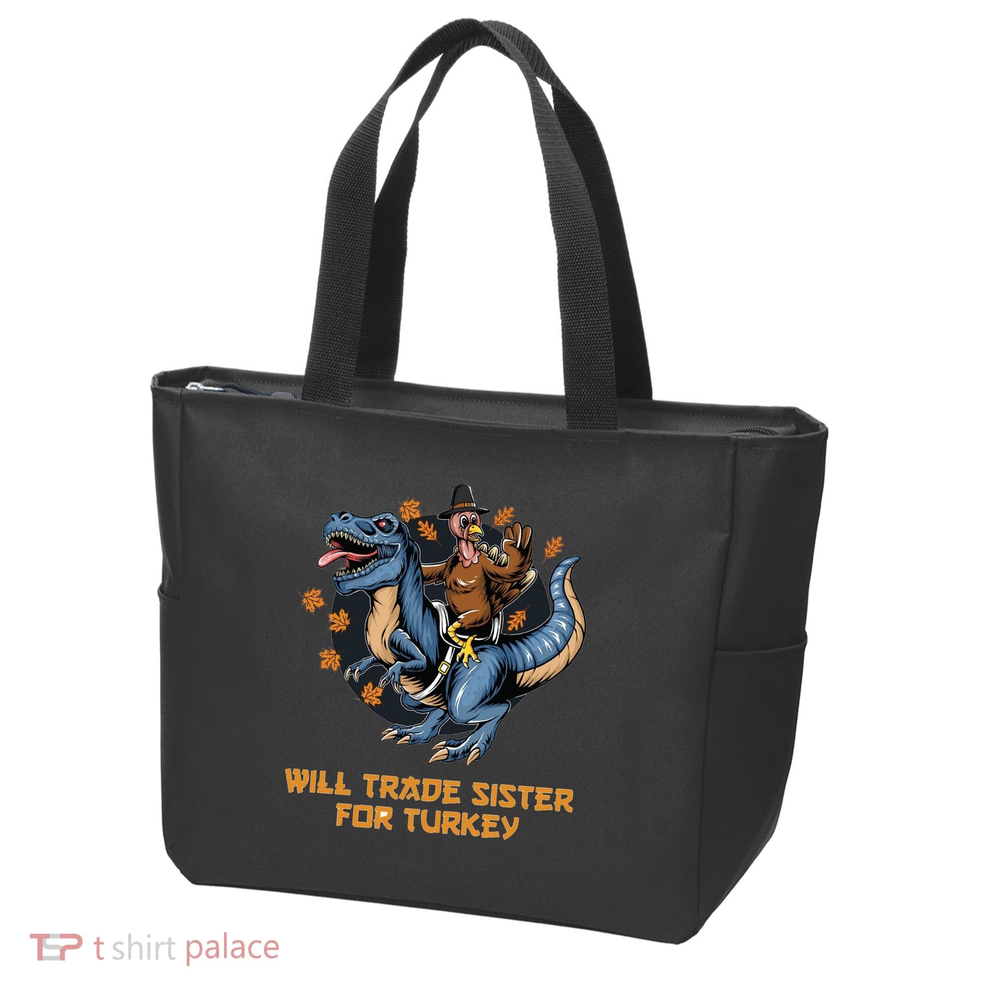Will Trade Sister For Turkey Thanksgiving Tote Bag