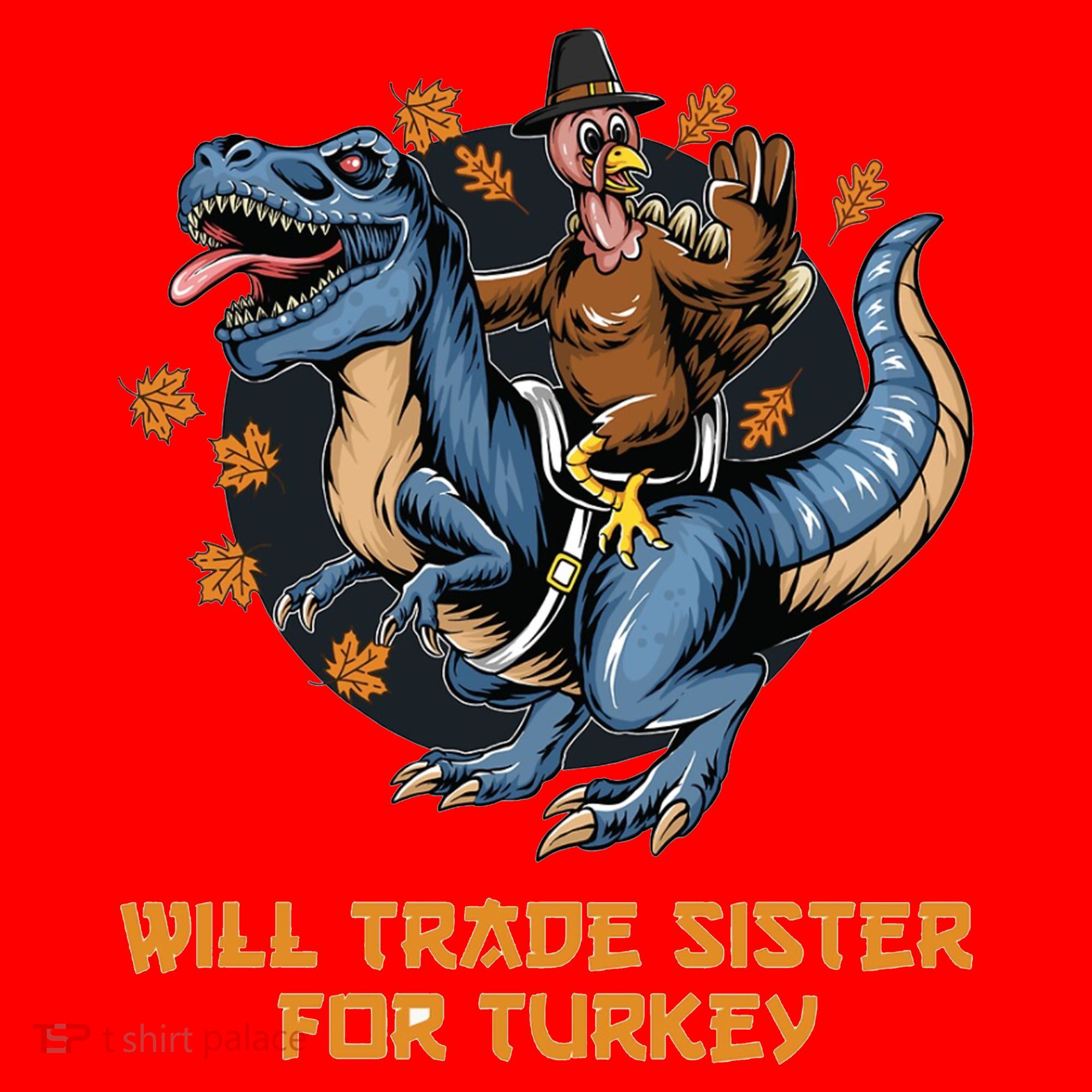 Will Trade Sister For Turkey Thanksgiving Santa Hat