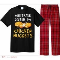 Will Trade Sister For Chicken Nuggets Pajama Set thumb 0