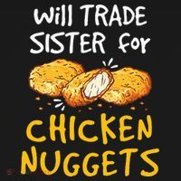 Will Trade Sister For Chicken Nuggets Women's Tank Top thumb 5