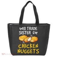 Will Trade Sister For Chicken Nuggets Tote Bag thumb 0