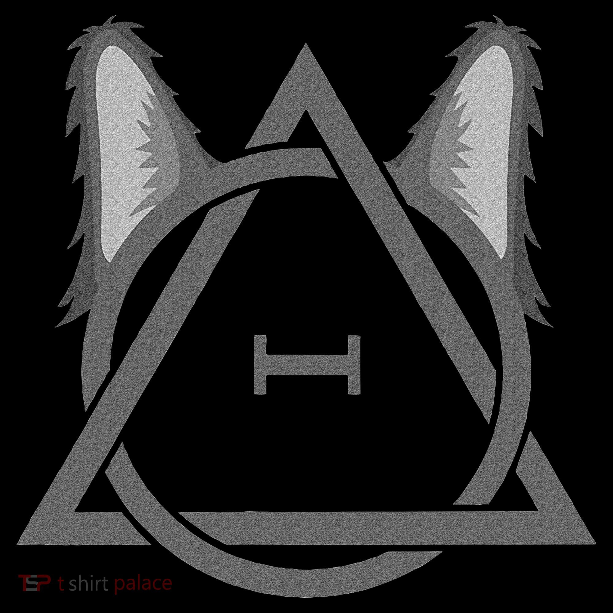 Wolf Therian Symbol Visor