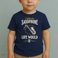 Without The Saxophone Life Would Bb Toddler T-Shirt thumb 2