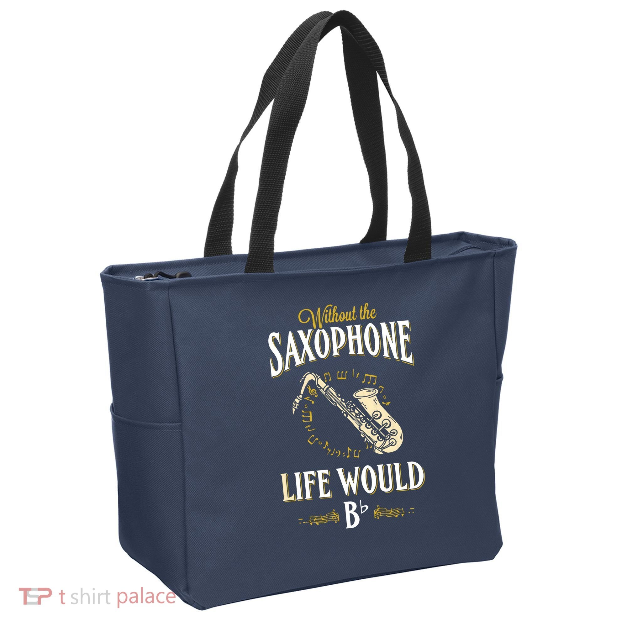 Without The Saxophone Life Would Bb Tote Bag