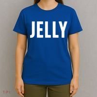 Word That Say Jelly For Peanut Butter And Jelly Couple Gift T-Shirt thumb 4