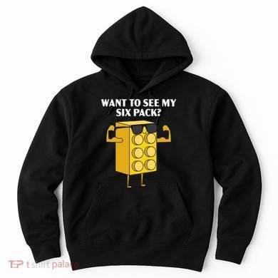 Want To See My Six Pack Bricks Lover Master Builder Hoodie