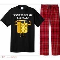 Want To See My Six Pack Bricks Lover Master Builder Pajama Set thumb 0