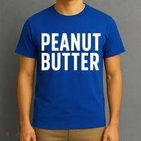 Word That Say Peanut Butter Peanut Butter And Jelly Couple Gift T-Shirt thumb 3