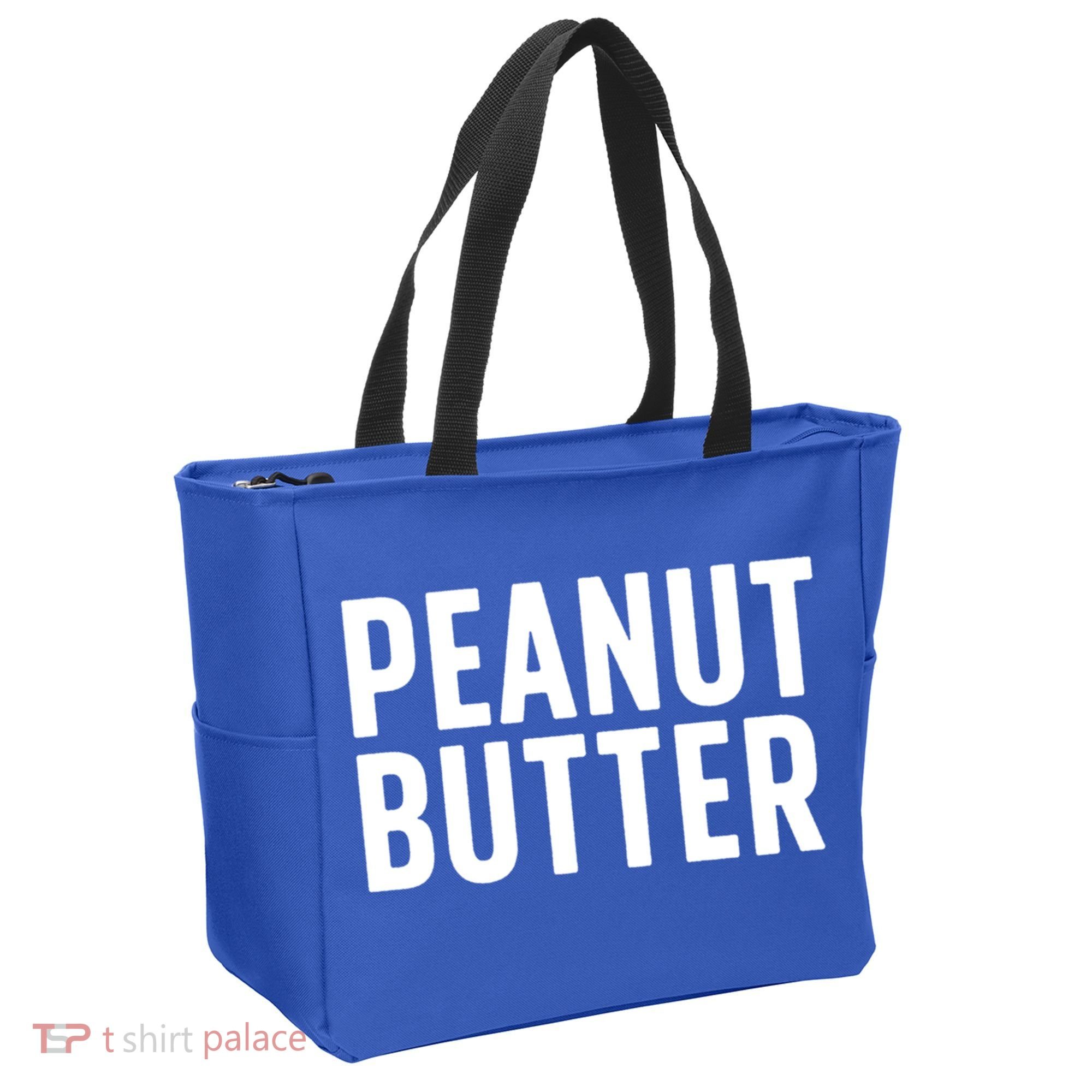 Word That Say Peanut Butter Peanut Butter And Jelly Couple Gift Tote Bag