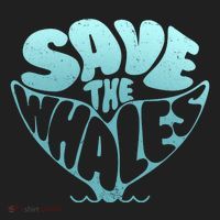 Whale Tail Save The Whales Women's Sweatshirt thumb 2