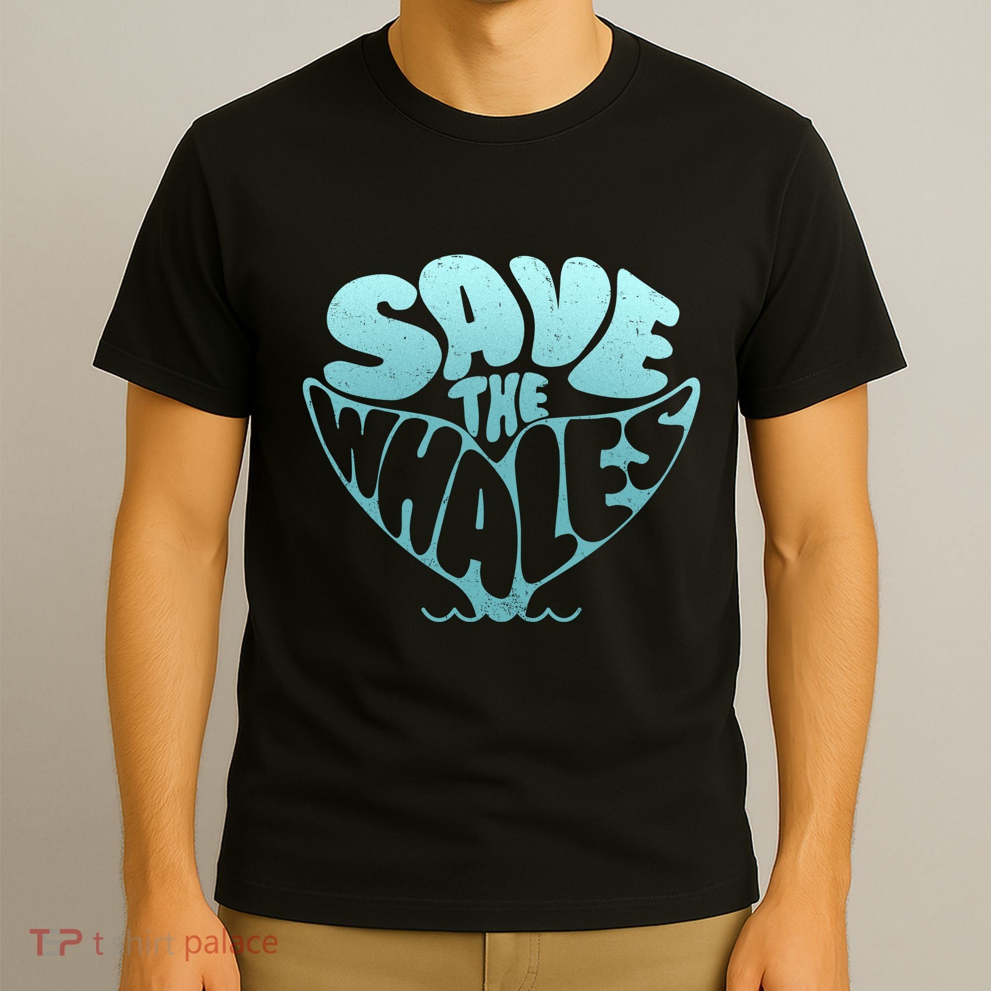 Whale Tail Save The Whales T-Shirt