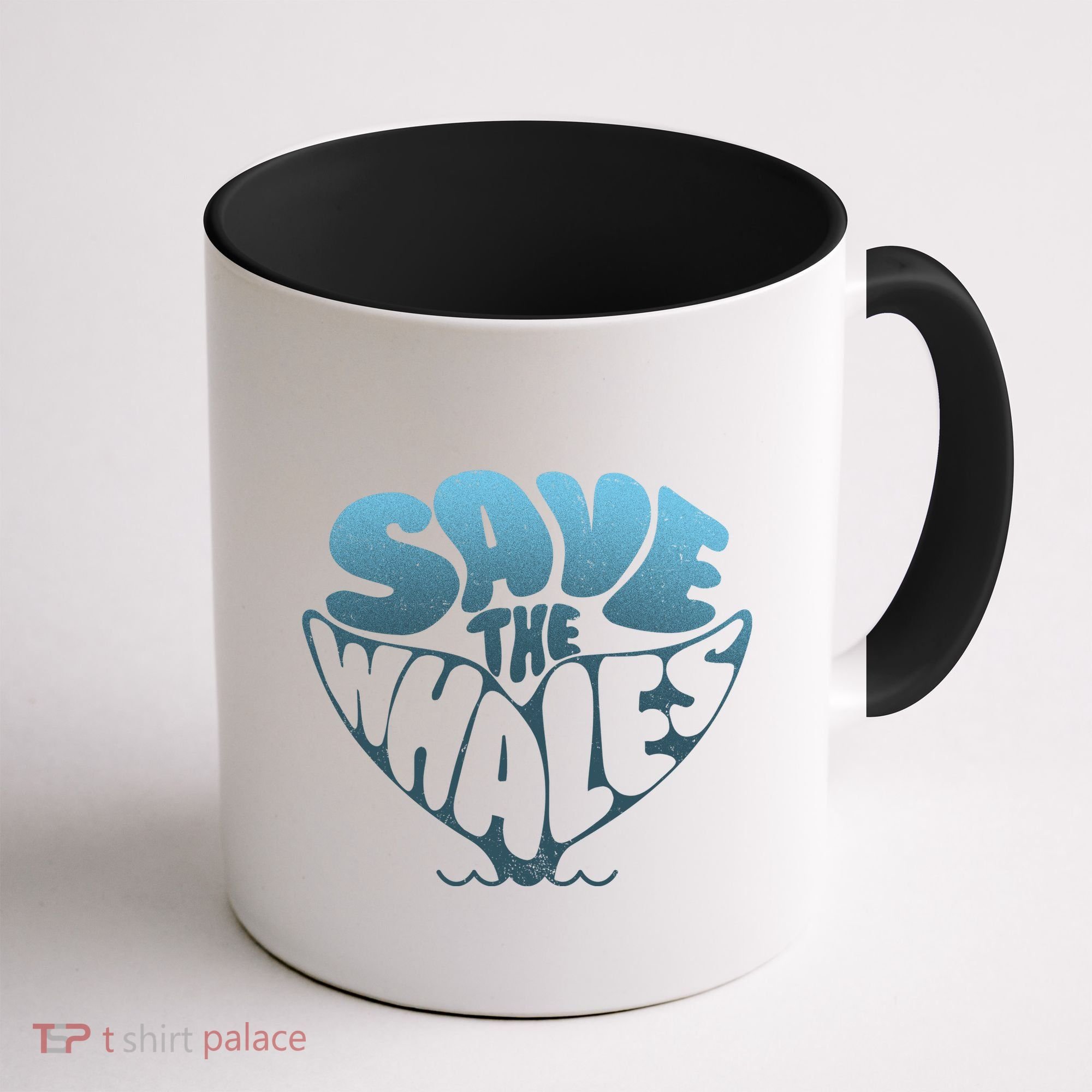 Whale Tail Save The Whales Coffee Mug