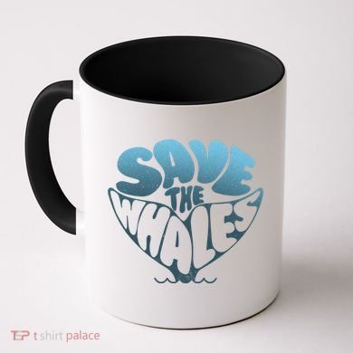 Whale Tail Save The Whales Coffee Mug