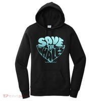 Whale Tail Save The Whales Women's Hoodie thumb 0