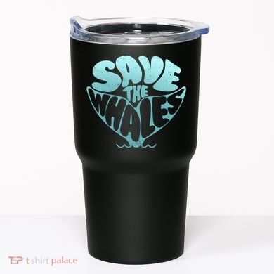 Whale Tail Save The Whales Tumbler