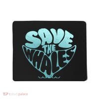 Whale Tail Save The Whales Mousepad thumb 0