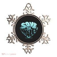 Whale Tail Save The Whales Ornament thumb 0