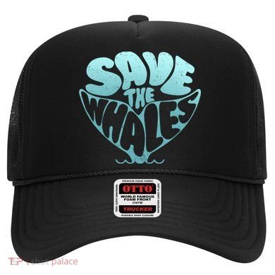 Whale Tail Save The Whales Hat