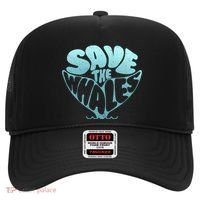 Whale Tail Save The Whales Hat thumb 0