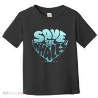 Whale Tail Save The Whales Toddler T-Shirt thumb 0