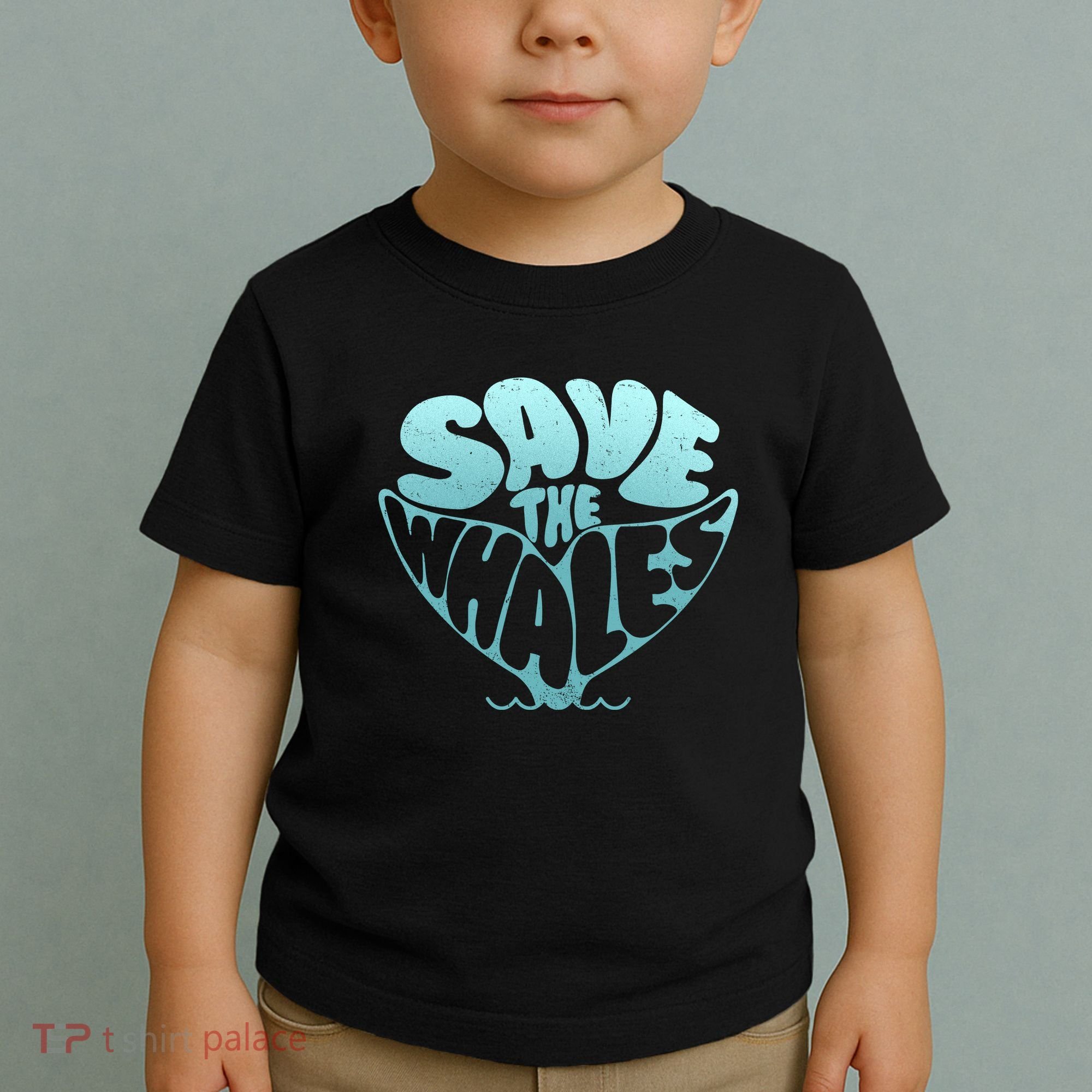 Whale Tail Save The Whales Toddler T-Shirt