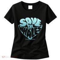 Whale Tail Save The Whales Women's T-Shirt thumb 0