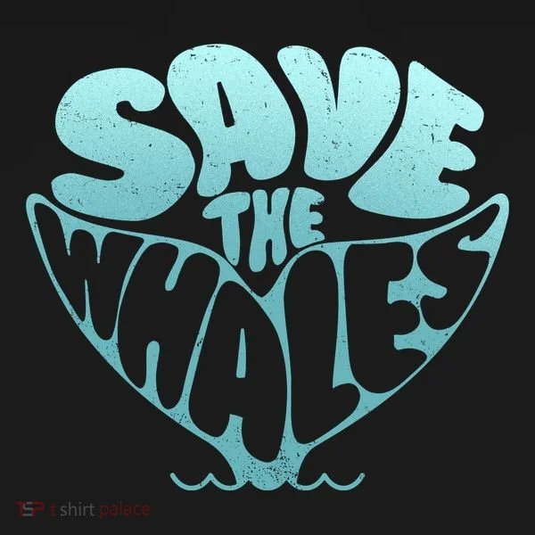 Whale Tail Save The Whales Women's T-Shirt