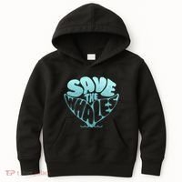 Whale Tail Save The Whales Kids Hoodie thumb 0