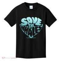 Whale Tail Save The Whales Kids T-Shirt thumb 0