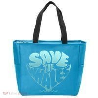 Whale Tail Save The Whales Tote Bag thumb 0