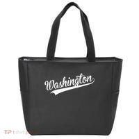 Washington Throwback Sports Fan Tote Bag thumb 0