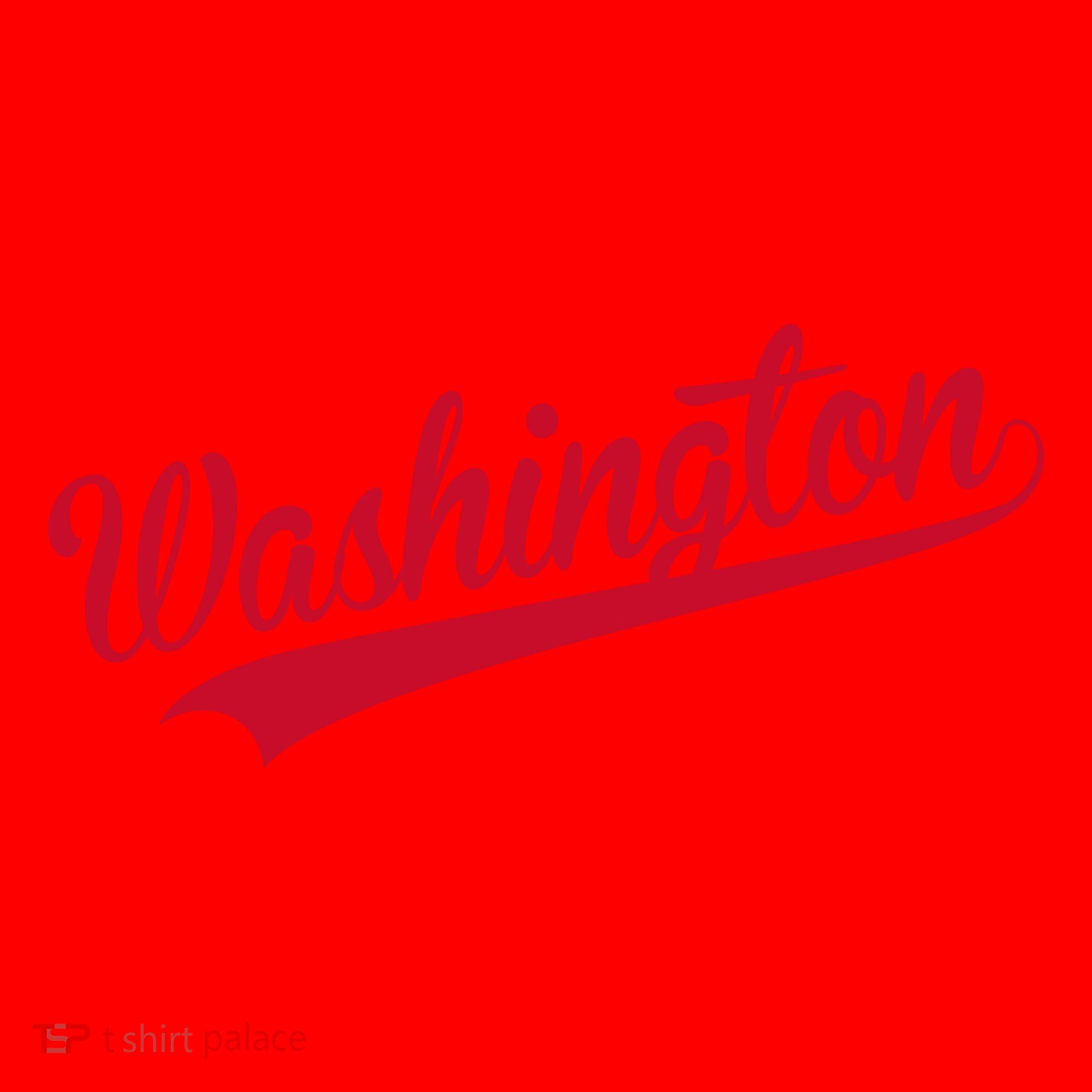 Washington Throwback Sports Fan Santa Hat