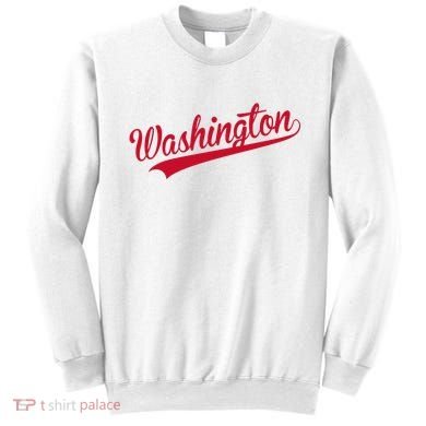 Washington Throwback Sports Fan Sweatshirt