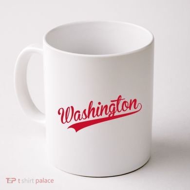 Washington Throwback Sports Fan Coffee Mug