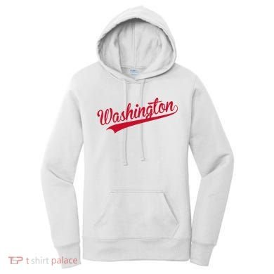 Washington Throwback Sports Fan Women's Hoodie