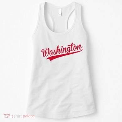 Washington Throwback Sports Fan Women's Tank Top