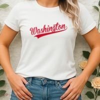 Washington Throwback Sports Fan Women's T-Shirt thumb 2