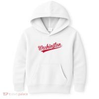 Washington Throwback Sports Fan Kids Hoodie thumb 0