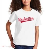 Washington Throwback Sports Fan Kids T-Shirt thumb 2