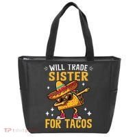 Will Trade Sister For Tacos Lovers Cute Funny Cinco De Mayo Tote Bag thumb 0
