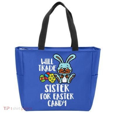 Will Trade Sister For Easter Candy Funny Tote Bag