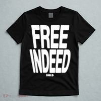 Who The Son Sets Free Free Indeed Bold T-Shirt thumb 5