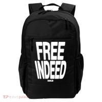 Who The Son Sets Free Free Indeed Bold Backpack thumb 0