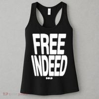 Who The Son Sets Free Free Indeed Bold Women's Tank Top thumb 3