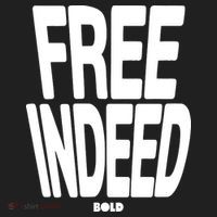 Who The Son Sets Free Free Indeed Bold Golf Towel thumb 3
